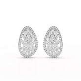 6 CT Lab Diamond Multi Shape Stud Earring