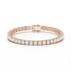 9.12 CT Lab Diamond Tennis Bracelet