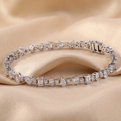 6 CT Multi Shape Tennis Bracelet