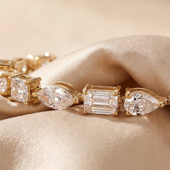 7.40 CT Multi Shape Tennis Bracelet