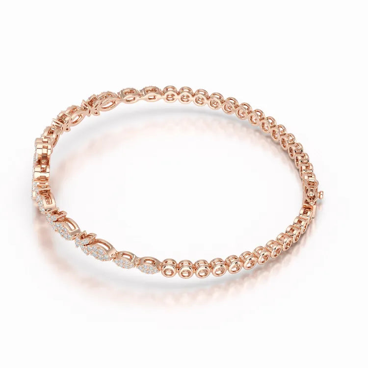 Baguette Cut 1.17 CT Lab Diamond Bracelet
