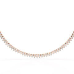 Classic Lab Diamond 4.62 Carat Tennis Necklace