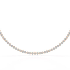 3.48 CT Lab Diamond Tennis Necklace