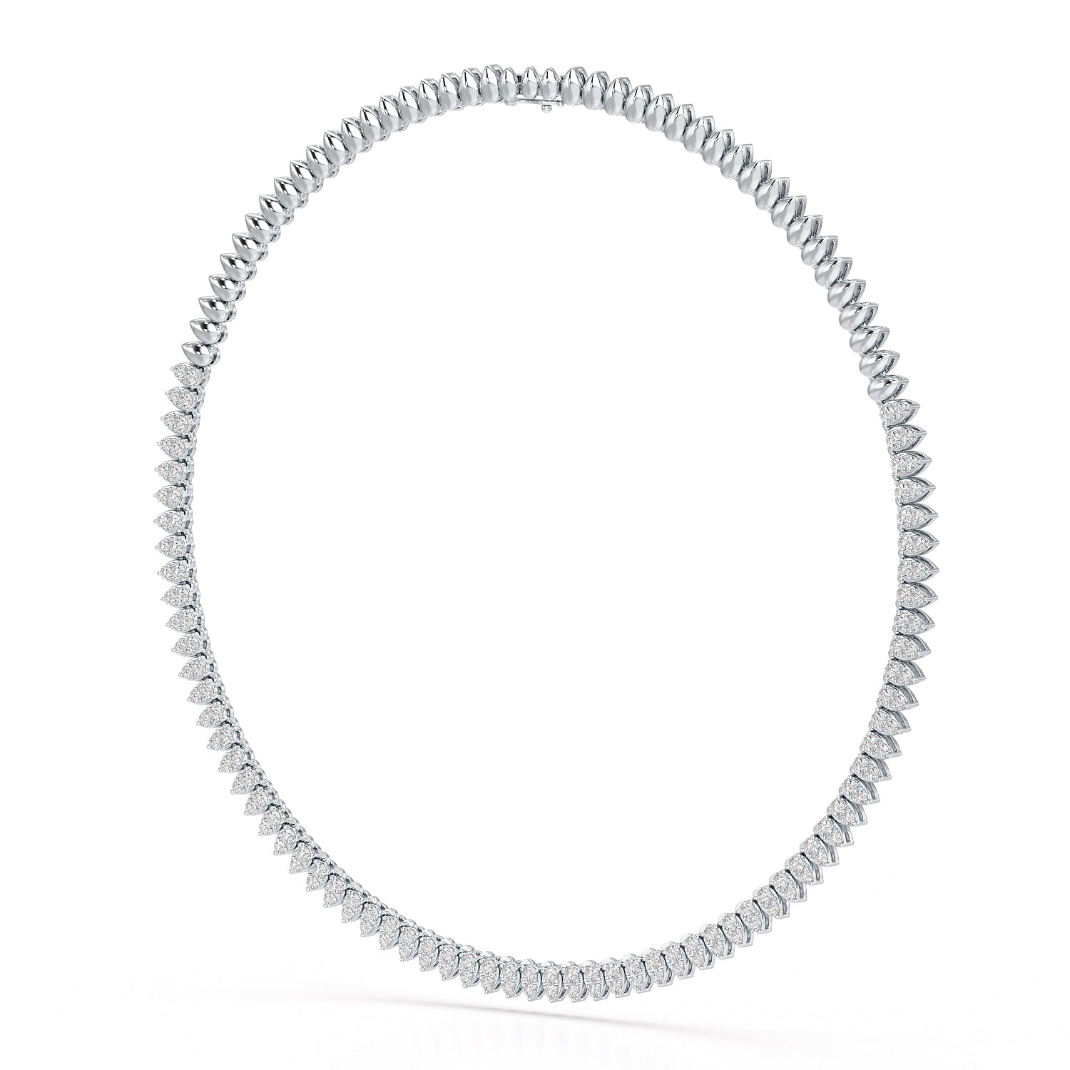 Classic Lab Diamond 4.62 Carat Tennis Necklace