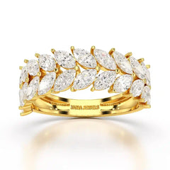 2.44 CT Marquise Cut Lab Diamond Ring