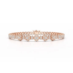 Exquisite 1.15 CT Lab Created Diamond Bracelet