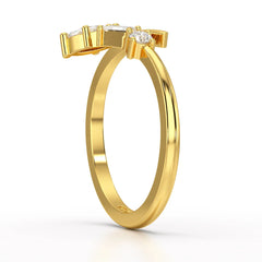 0.2 CT Multi Shape Lab Diamond Ring