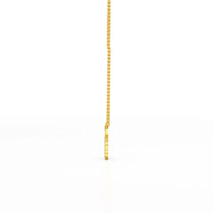 0.46 CT Round Cut Lab Diamond Chain Pendant
