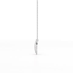 1.67 CT RoundCut Lab Diamond Chain Pendant