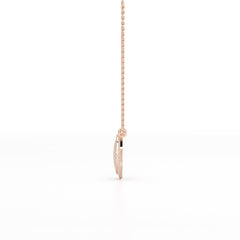 1.67 CT RoundCut Lab Diamond Chain Pendant