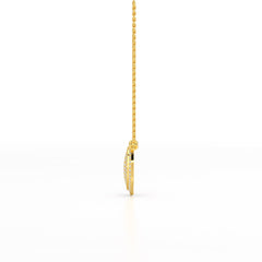 1.67 CT RoundCut Lab Diamond Chain Pendant