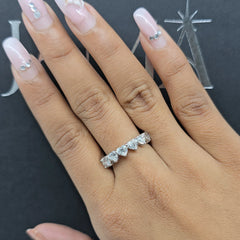 2.1 CT Heart Cut Lab Diamond Ring (Ready for Delivery)