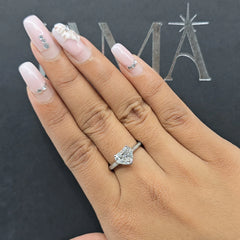 2.10 CT Heart Cut Lab Diamond Ring (Ready for Delivery)