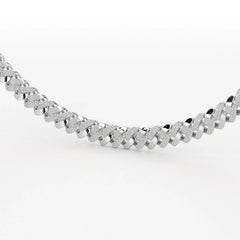 6 CT Round Cut Men's Cuban Chain