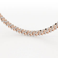 6 CT Round Cut Men's Cuban Chain
