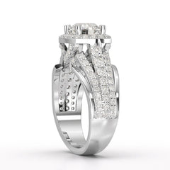 2.80 CT Layered Lab Diamond Ring