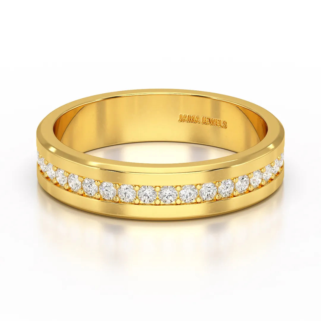 0.68 CT Classic Round Cut Lab Diamond Ring