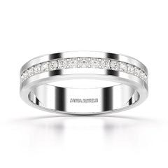 0.68 CT Classic Round Cut Lab Diamond Ring