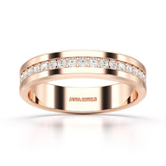 0.68 CT Classic Round Cut Lab Diamond Ring