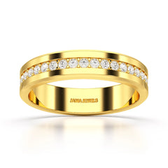 0.68 CT Classic Round Cut Lab Diamond Ring