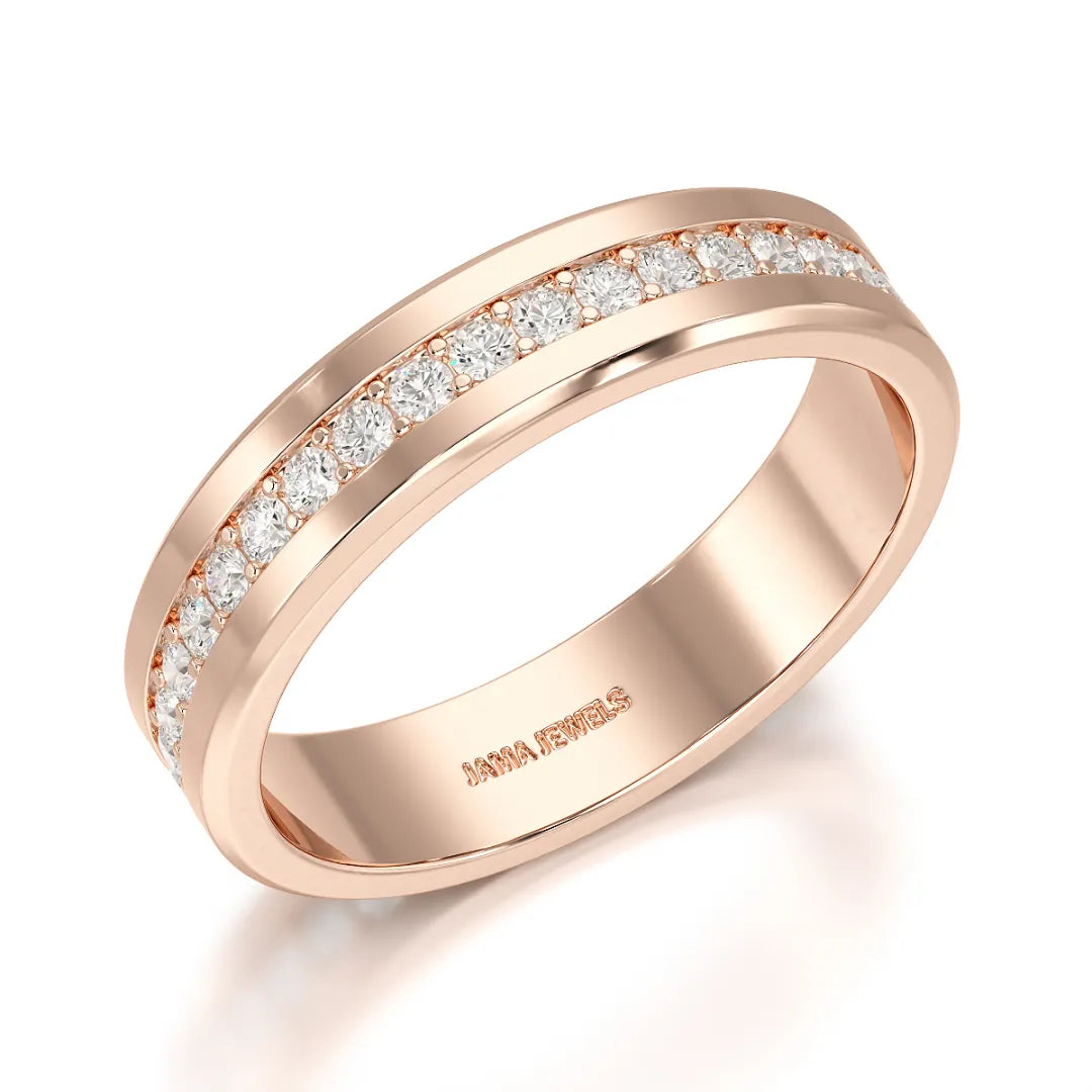 0.68 CT Classic Round Cut Lab Diamond Ring