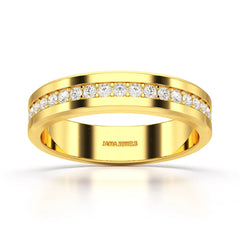 0.95 CT Classic Round Cut Lab Diamond Ring