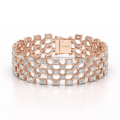 18.3 CT Multi Shape Lab Diamond Bracelet