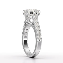 3.62 Carat Lab Diamond Engagement Ring - Jama Jewels
