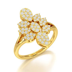Lab Grown Diamond 0.57 CT Engagement Ring