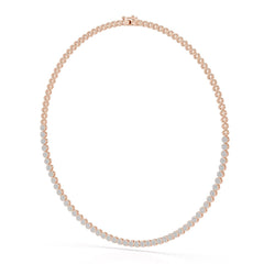 3.48 CT Lab Diamond Tennis Necklace
