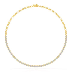 3.48 CT Lab Diamond Tennis Necklace