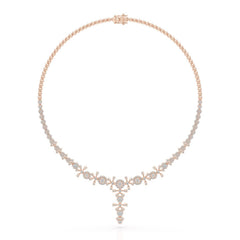 3.85 CT Lab Grown Diamond Drop Necklace