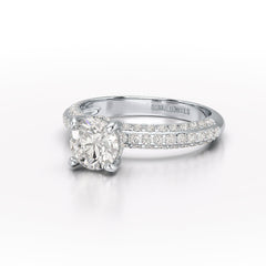 1.79 CT Round Cut Lab Grown Diamond Ring - Jama Jewels