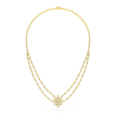 Layered Lab Grown Diamond 3.74 CT Necklace