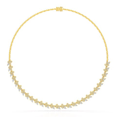5.14 CT Marquise Shape Lab Grown Diamond Necklace