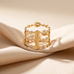 1.21 CT Multi-Row Ring
