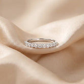 0.50 CT Round Half Eternity Ring