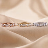 3.96 CT Multi Shape Stacking Ring Set