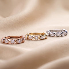 3.96 CT Multi Shape Stacking Ring Set