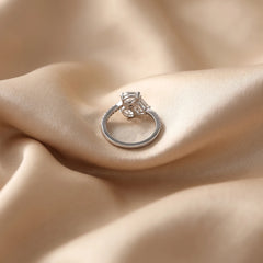 1.8 CT Multi-Shape Diamond Cluster Pavé Ring