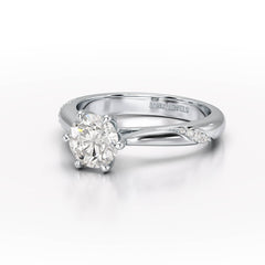1.16 CT Round Lab Diamond Solitaire Ring - Jama Jewels