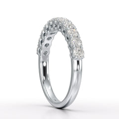 0.8 CT Classic Round Lab Diamonds Engagement Ring - Jama Jewels