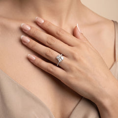 1.8 CT Multi-Shape Diamond Cluster Pavé Ring