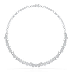4.1 Carat Lab Diamond Petal Necklace