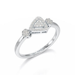 0.19 CT Simple Lab Grown Diamond Ring