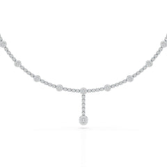 2.4 CT Lab Diamond Drop Necklace