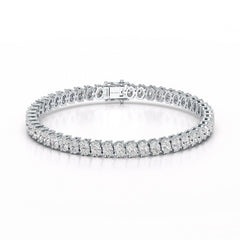 11.70 CT Oval Lab Grown Diamond Tennis Bracelet