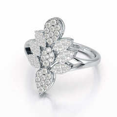 Lab Grown Diamond 0.57 CT Engagement Ring