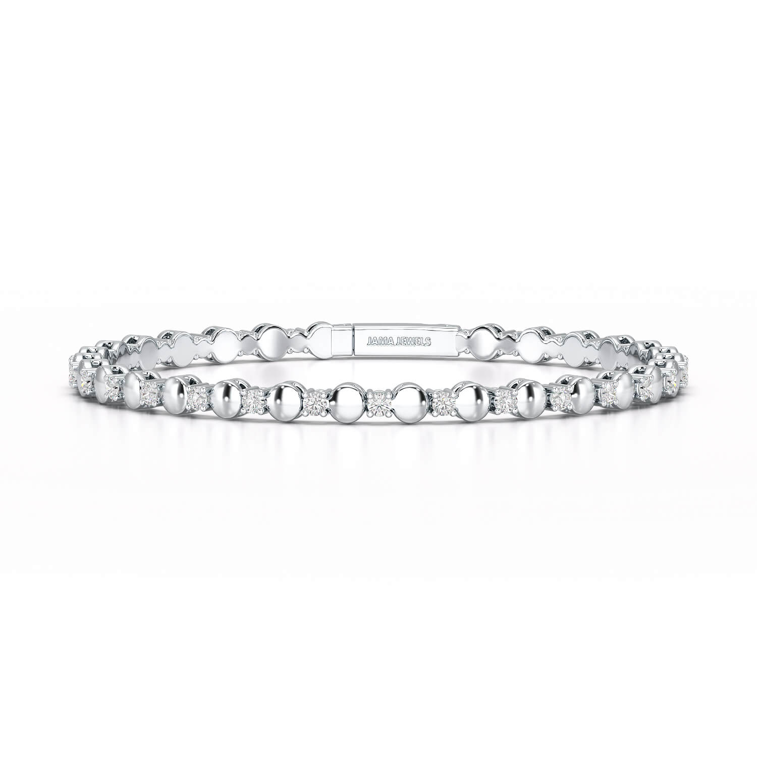 0.95 CT  Lab Grown  Diamond Bangle