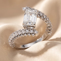 2.77 CT Emerald Cut Ring